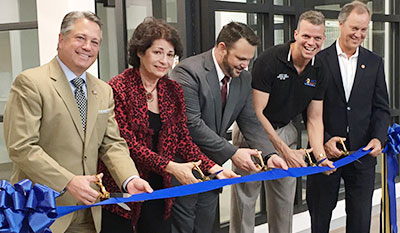 Chip LaMarca, Commissioner Lois Wexler, Animal Care Director Thomas Adair, Broward Mayor Marty Kiar, Commissioner Beam Furr