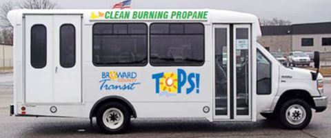 Broward County Transit new paratransit vehicles