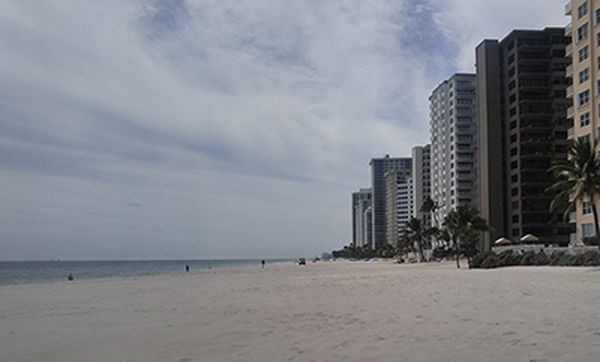 Post-construction conditions along Galt Ocean Mile (March 2016)
