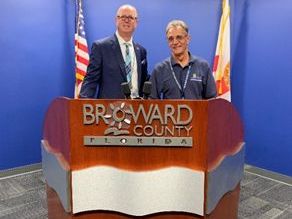Richard Perkel and Commissioner Fisher