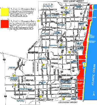 Click Here to Broward County Evacuation plans