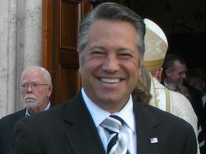 District 4 Broward Commissioner Chip LaMarca at Segment II Staging Area