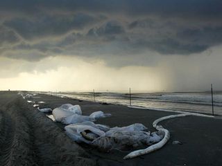 Broward County Prepares Beach for Oil Spill