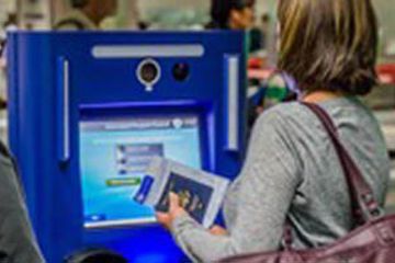 Automated Passport Control Kiosk at Port Everglades
