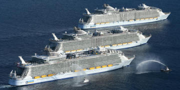 Harmony, Allure and Oasis of the Seas