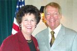 Broward County Commissioner Jim Scott with Lieutenant Governor Toni Jennings