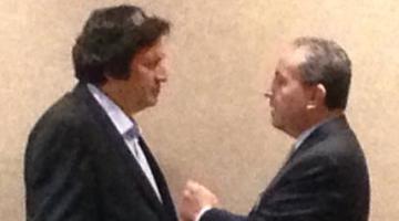 County Commissioner Mark Bogen and Weston Mayor Daniel Stermer broker compromise plan