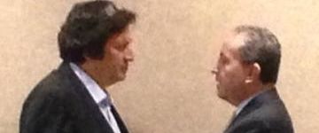 County Commissioner Mark Bogen and Weston Mayor Daniel Stermer broker compromise plan