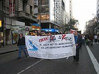 Anti-Suez Demonstration in Argentina