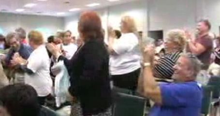 Audience Regales Gov Crist with Ovation