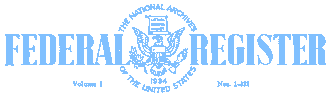 Click to Federal Register Web Site
