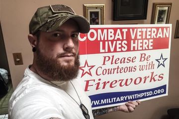 Click to Fireworks and Veterans info