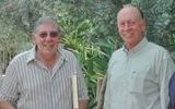 Jos 'Chepo' Vega and Commissioner Roberts