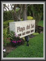 Playa del Sol Sign