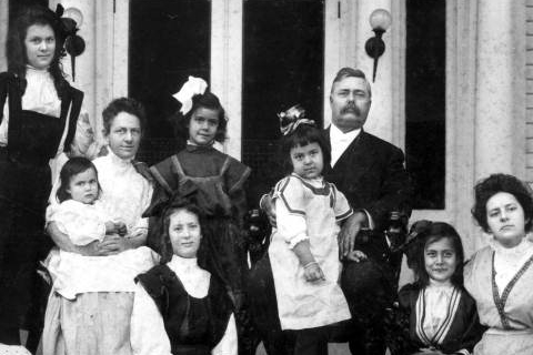 Former Florida Governor Napoleon Bonaparte Broward and Family