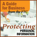 Click to FTC business web site for protecting personal information