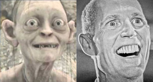 Florida Governor Gollum Scott