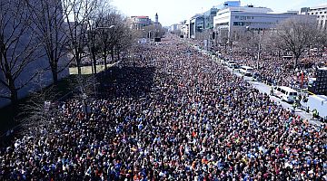 Gun Control Demonstration in Washington DC