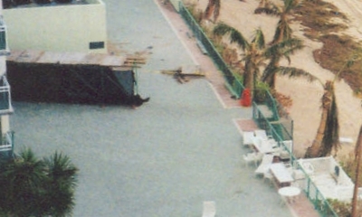 Playa del Mar Patio Deck - Before Review